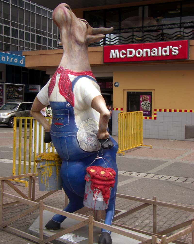 Costa Rican Classy Cow